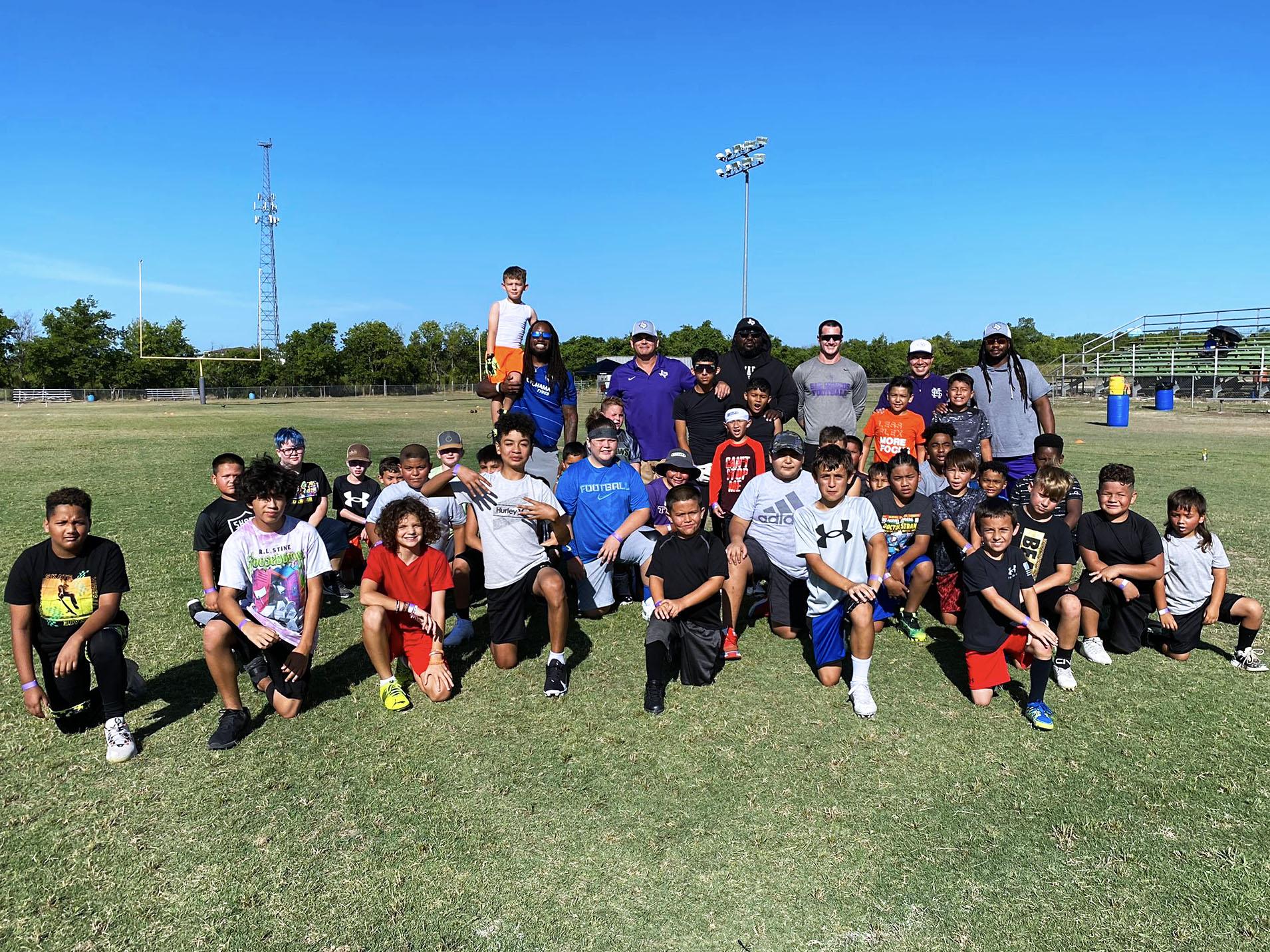 CFPO teams up with Rattlers to host youth football camp  San Marcos Record