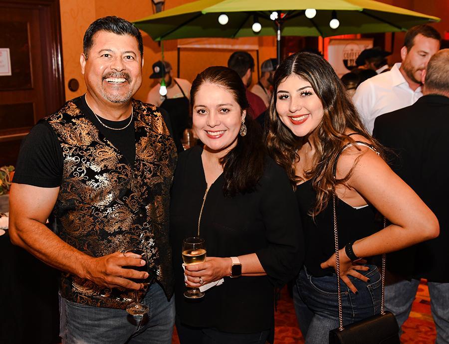 2019 Taste – Benefiting the United Way | San Marcos, TX | Alfonso, Liz and Marinna Sifuentes | Photo by Lance Winter