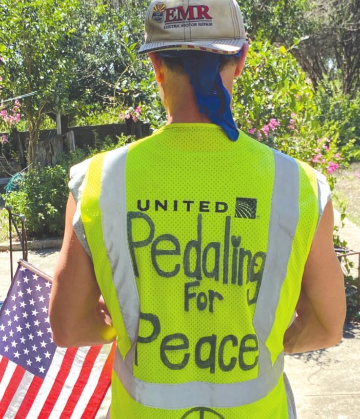 Pedaling for Peace