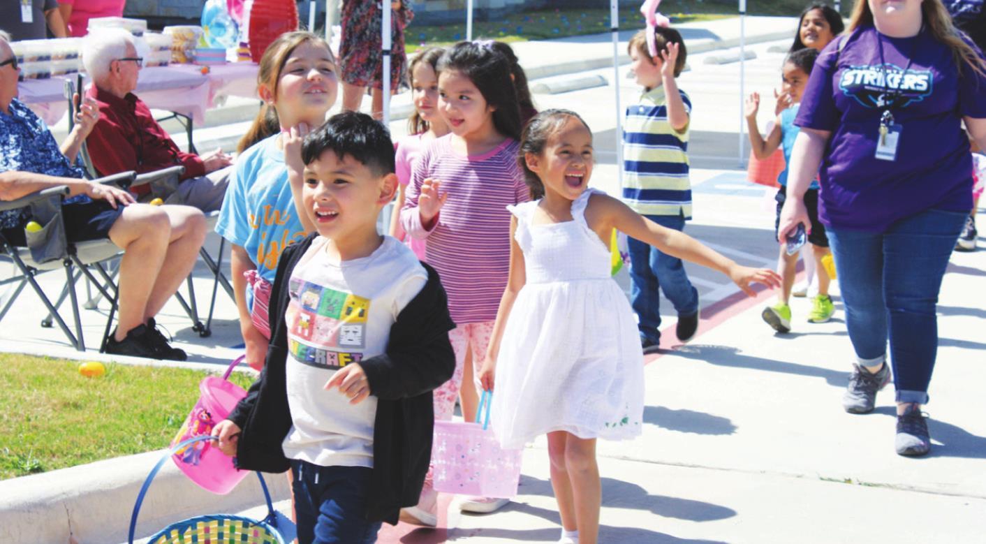 Sage Springs hosts Easter egg hunt for Mendez kindergartners