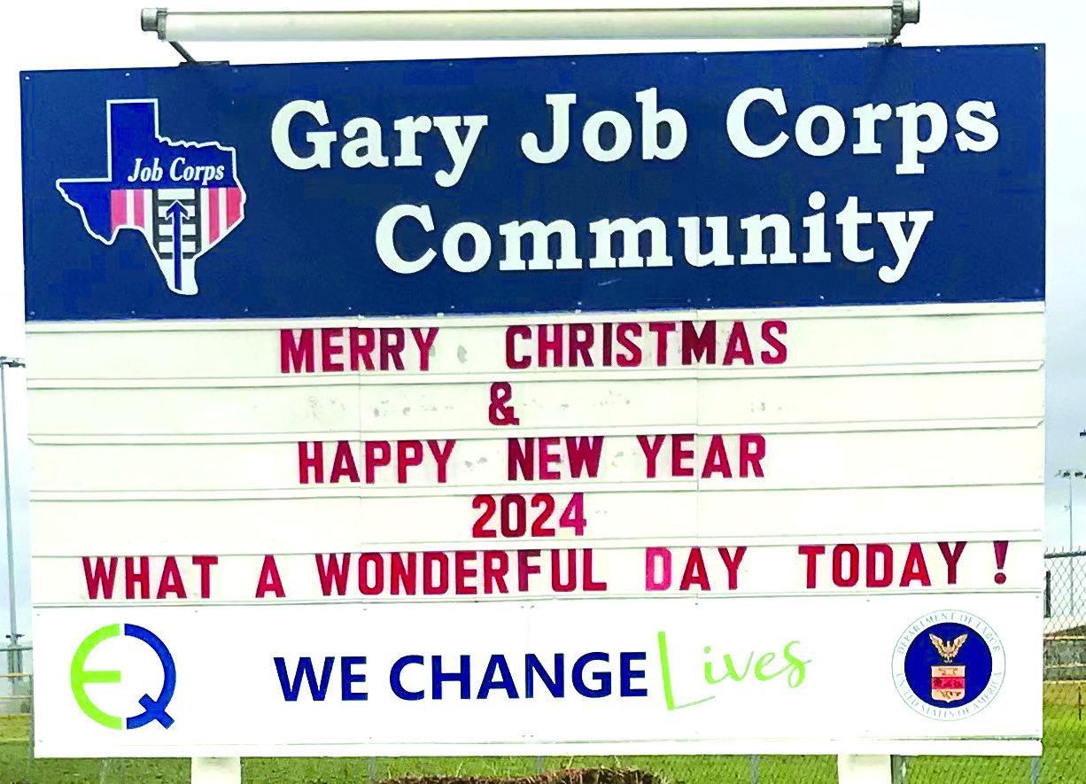 Merry Christmas, Happy New Year from Gary Job Corps