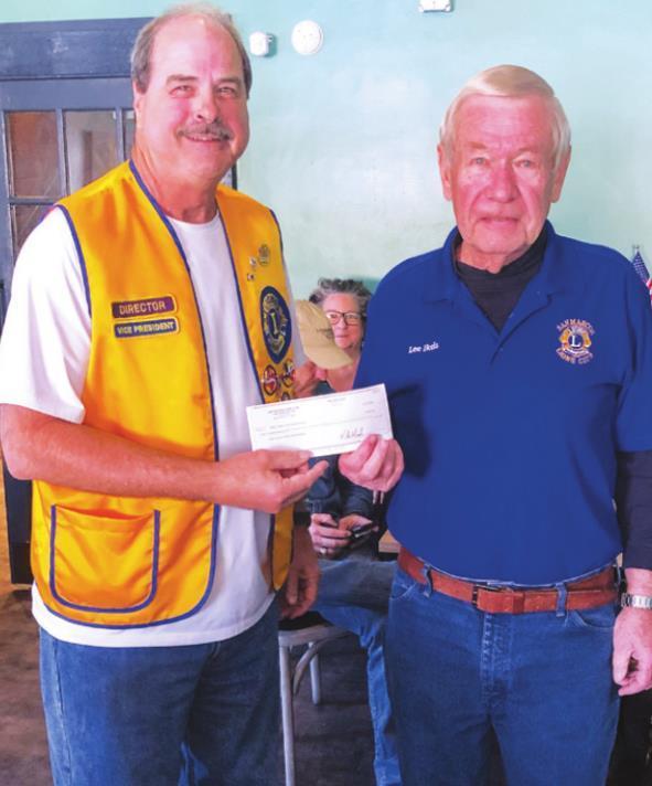 San Marcos Lions Club makes several donations during Friday meeting