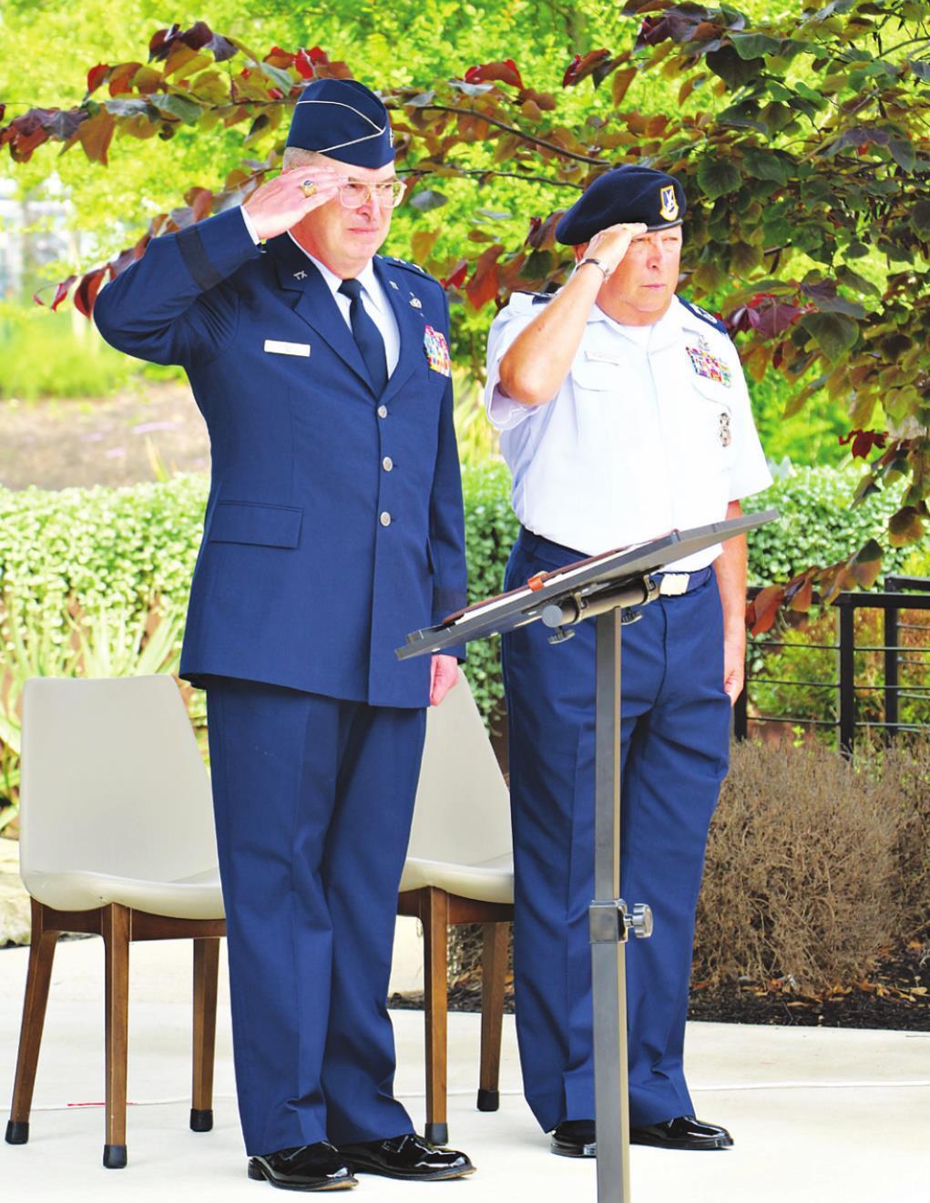 Fourth annual Memorial Day ceremony hosted at Kissing Tree