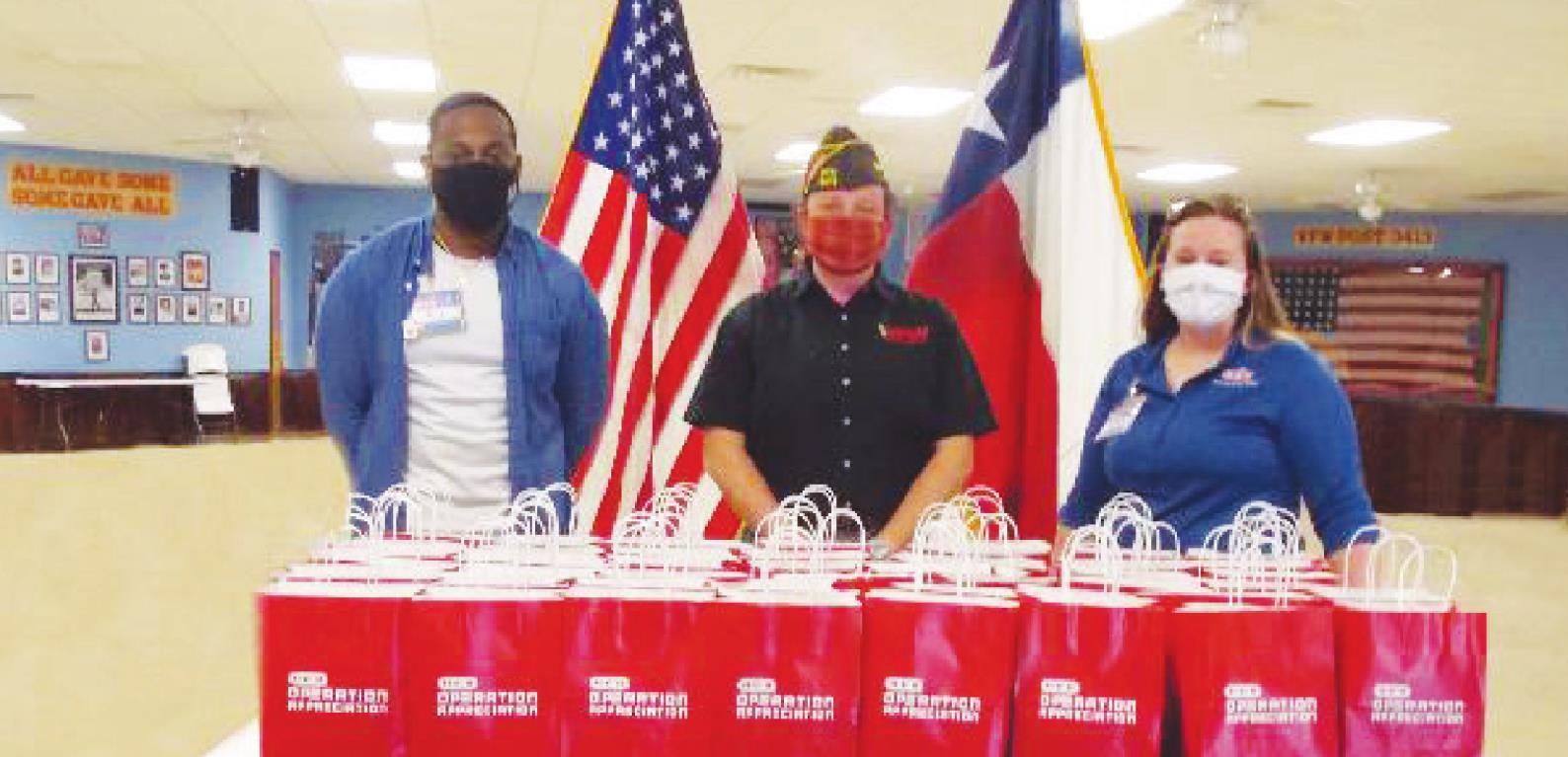 H-E-B gives to Veterans of VFW Post 3413
