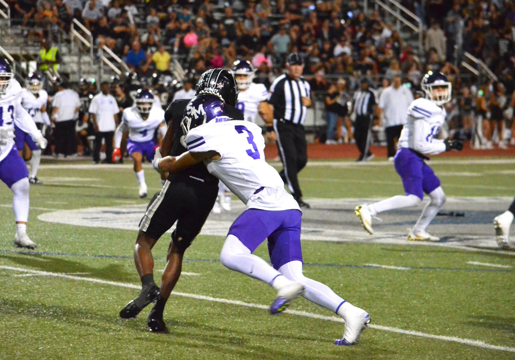 Rattlers are strong in first half, but fall to Cibolo Steele, 45-6