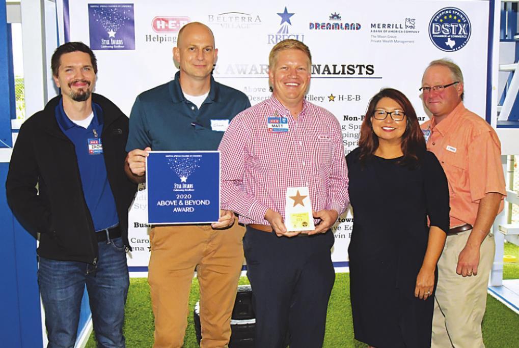 Dripping Springs Chamber of Commerce recognizes local businesses during Star Awards