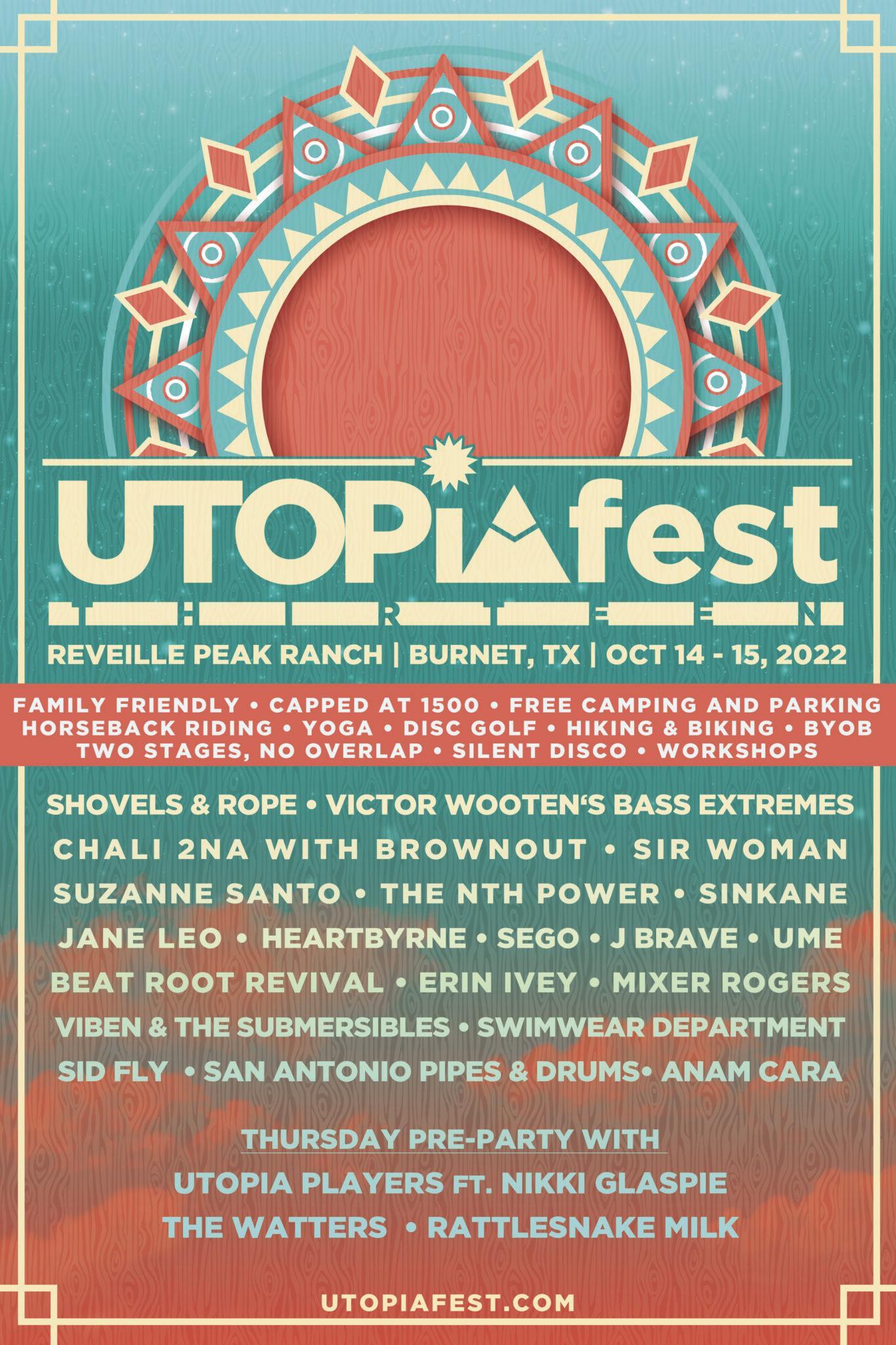 Tickets, weekend passes now on sale for UTOPiAfest
