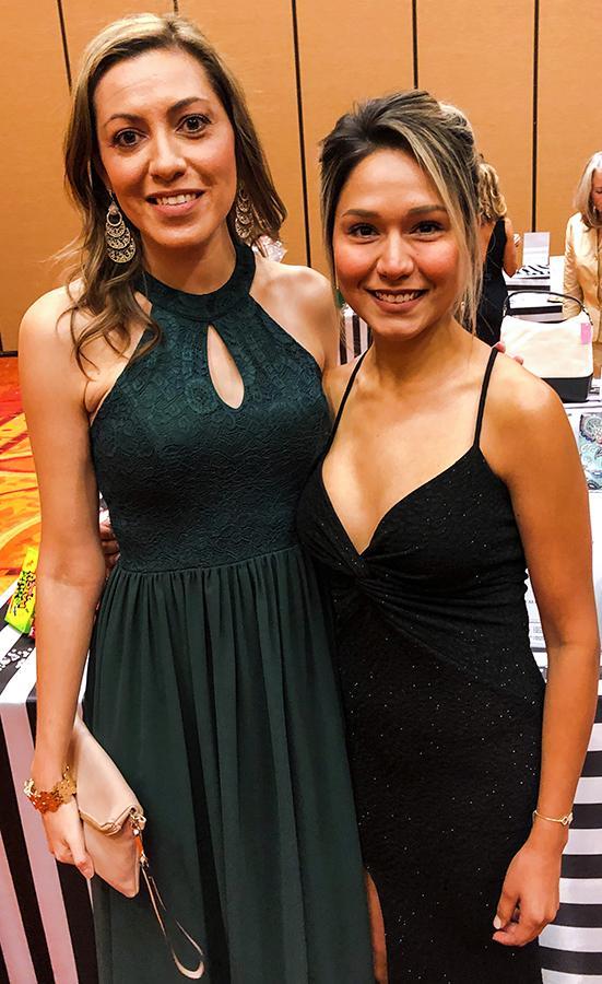 Melliza Fuentes and Araceli Aguilar - Photo by Lance Winter