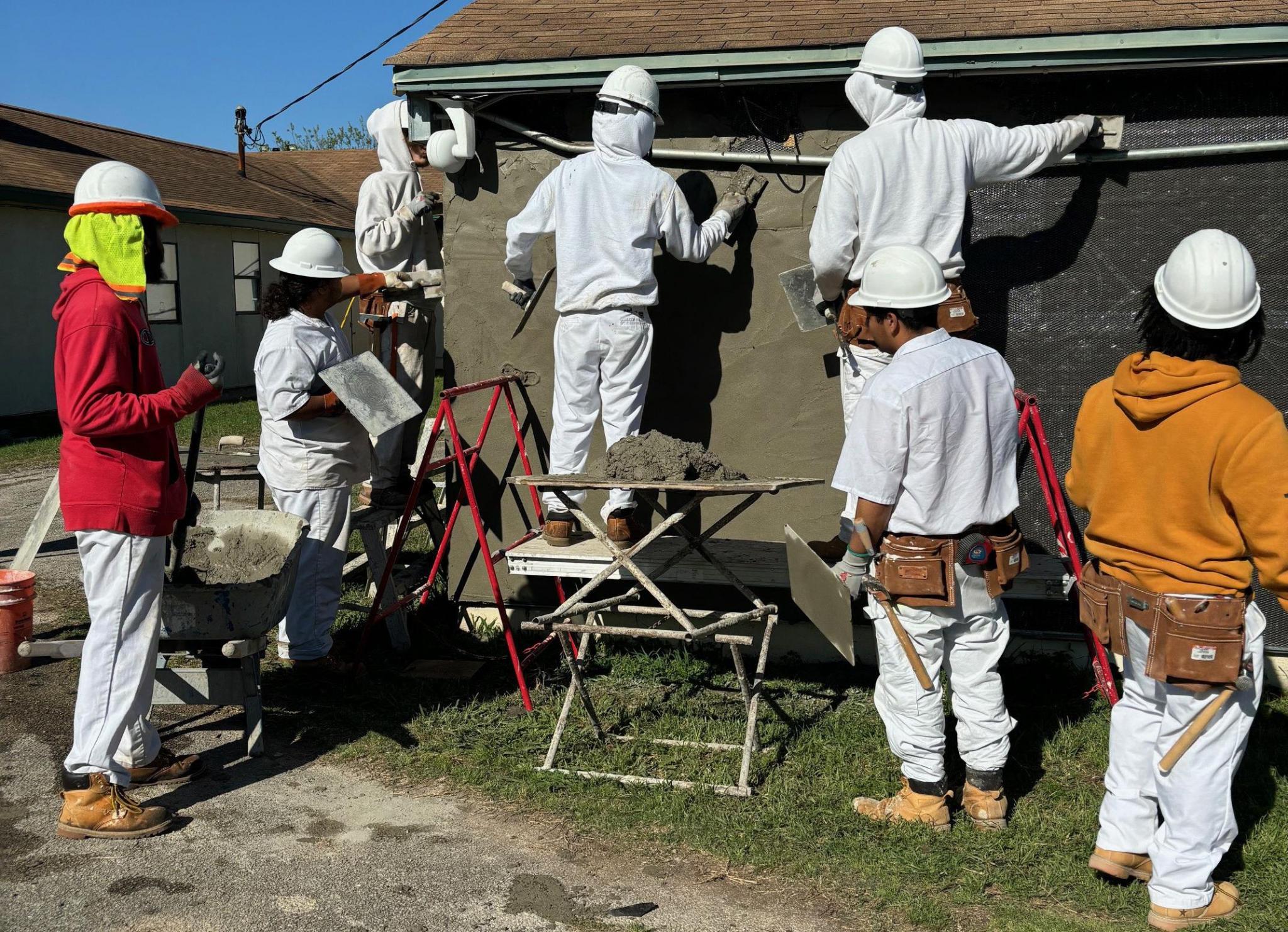 Gary Job Corps students help give San Marcos a face lift