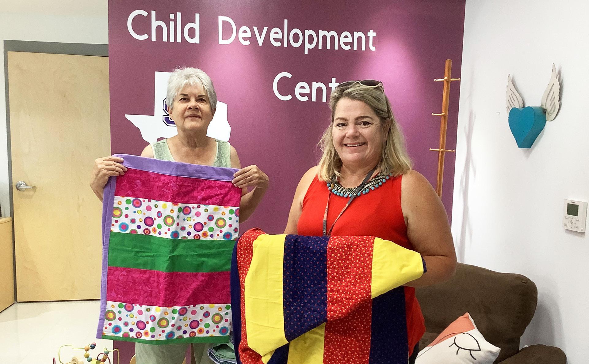 Local sewing guild presents quilted gifts