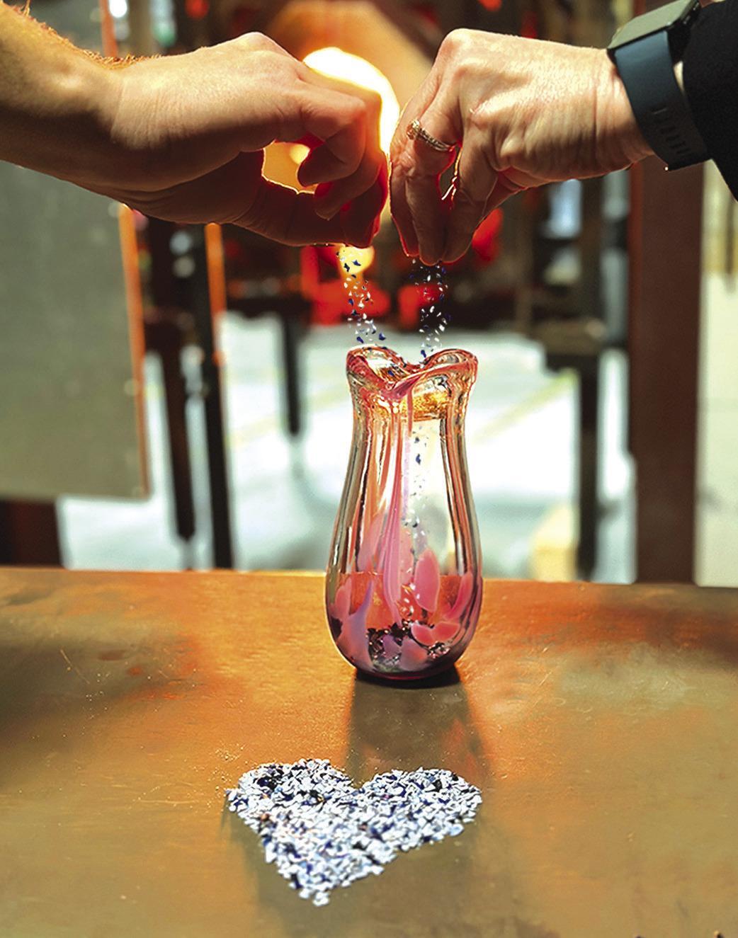 Valentine’s Day experiences available at Wimberley Glassworks