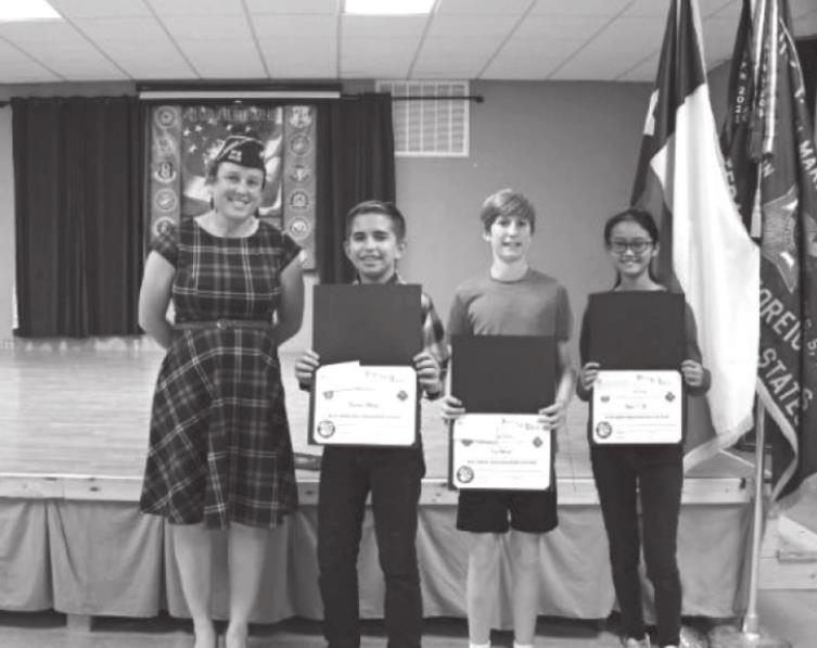 Voice of Democracy and Patriot Pen winners named; teachers honored