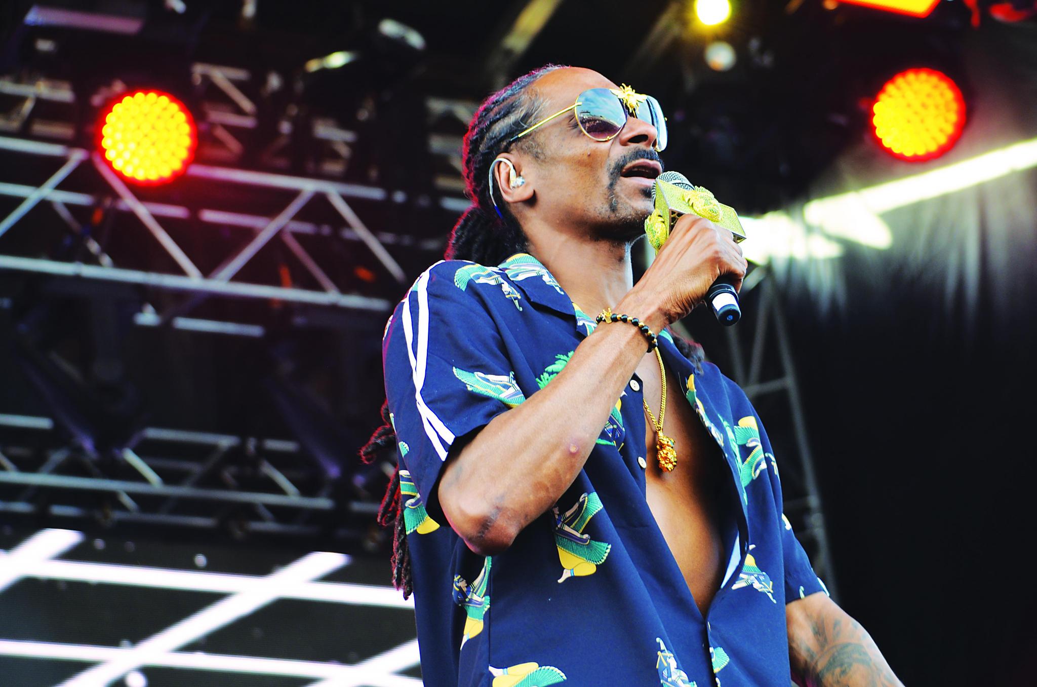 Snoop Dogg at the 2018 Float Festival in San Marcos, TX. Photo by Toy Mendez