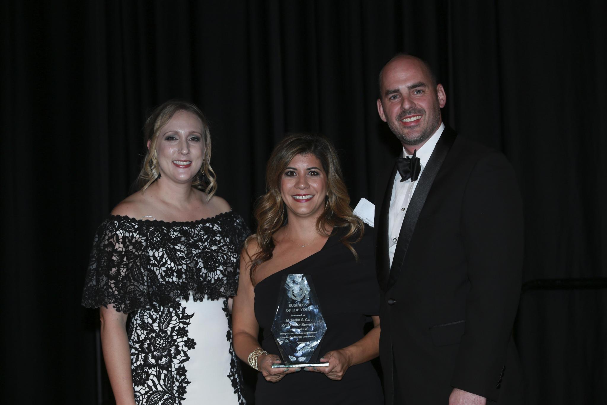 McNabb &amp; Co. Real Estate Services was named Business of the Year.