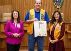 City presents Lions Club with American Heart Month proclamation