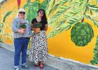Price Center outdoor art gallery celebrated with garden party