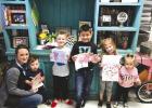 First Step School sends Valentine’s Day cards to Brookdale Senior Living