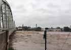 flooding, llano river, river, llano, texas, roy inks bridge, ashabranner,